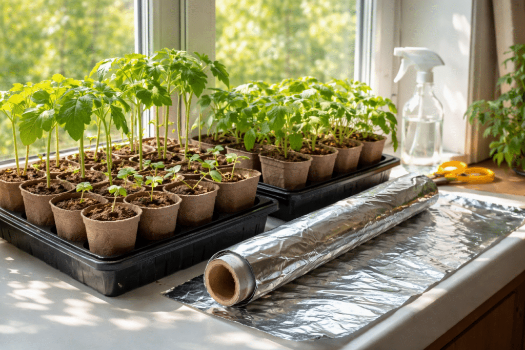 Ich nehme Folie für Setzlinge: unaufhaltsames Wachstum – ein Trick, den nur wenige kennen