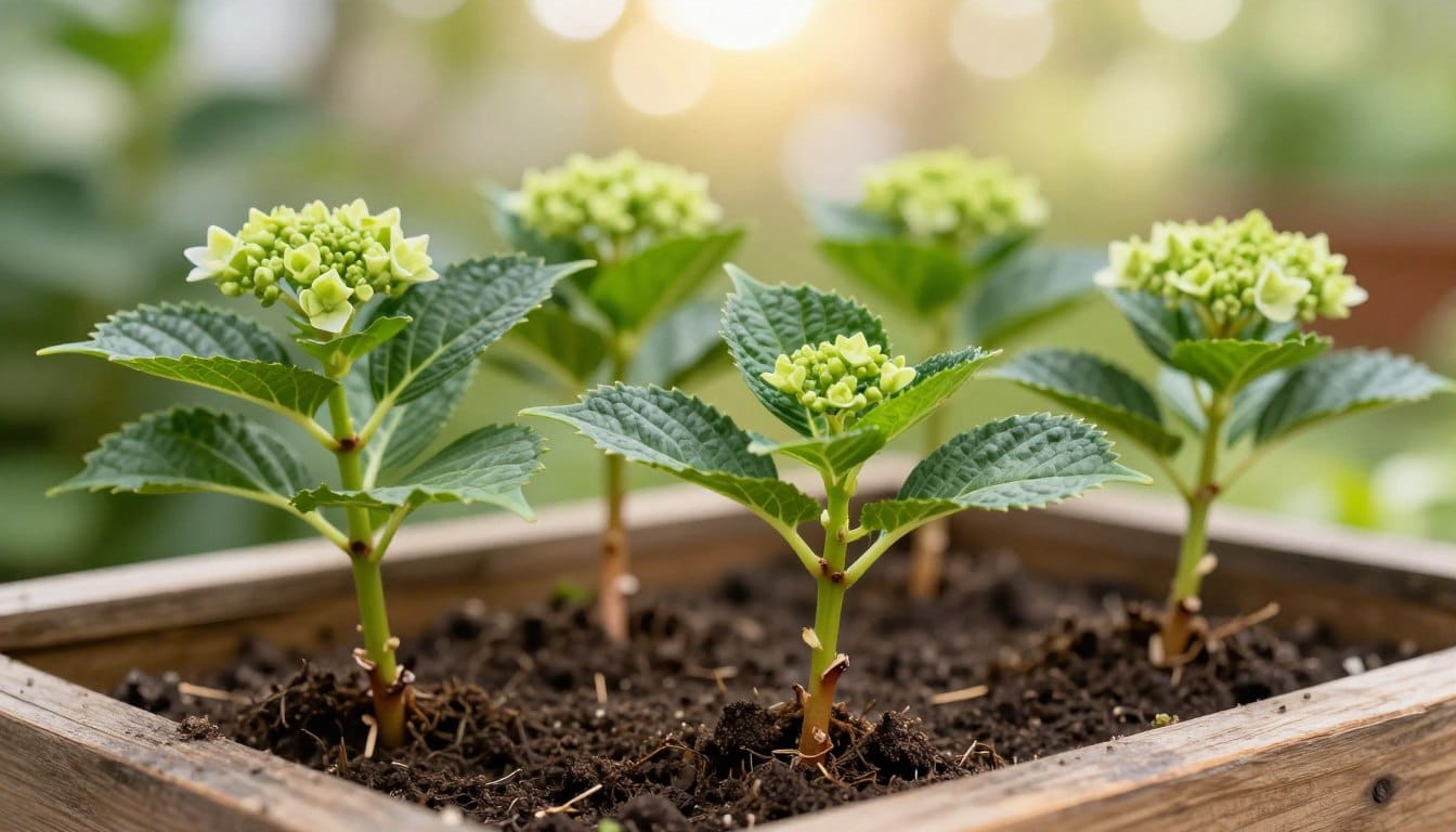 Wie man Hortensien vermehrt &ndash; krautige und holzige Stecklinge + einfache Methode zum Bewurzeln