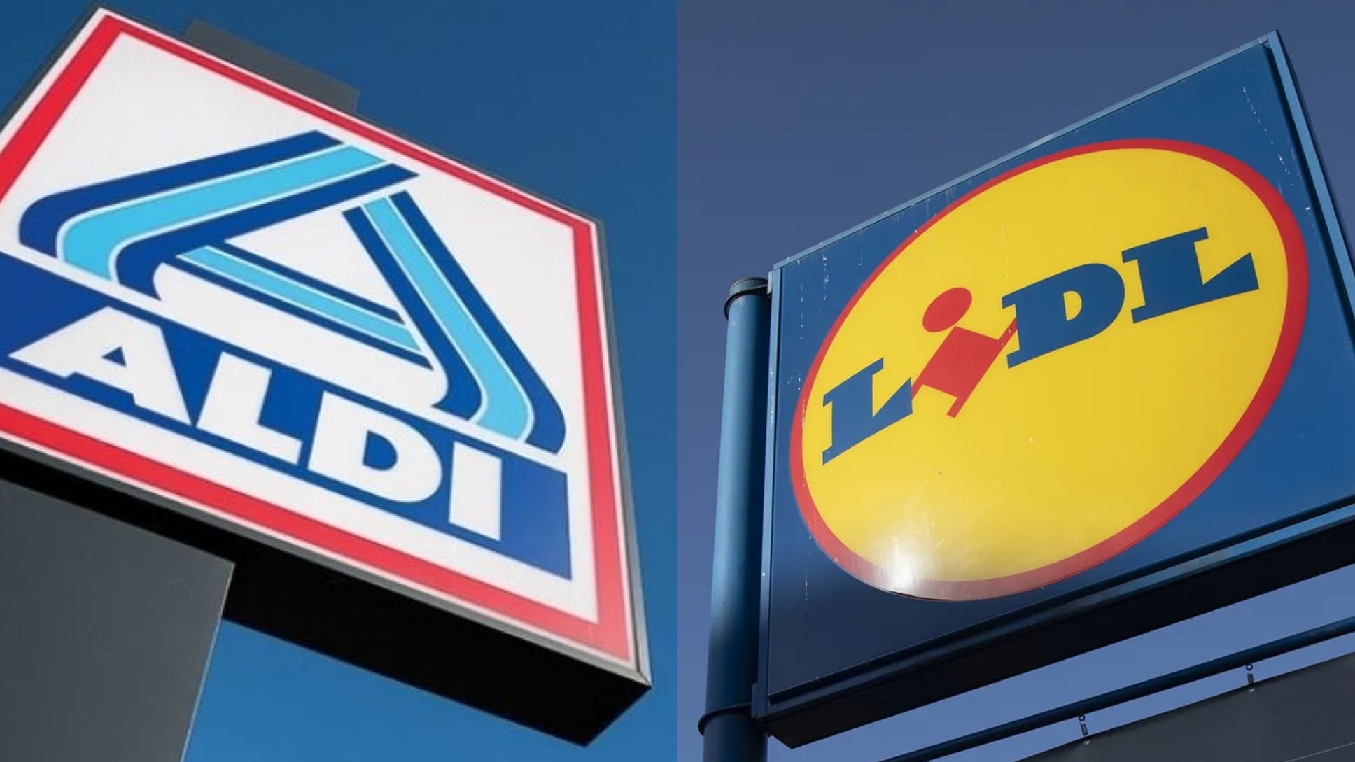 Symbole bei Aldi und Lidl