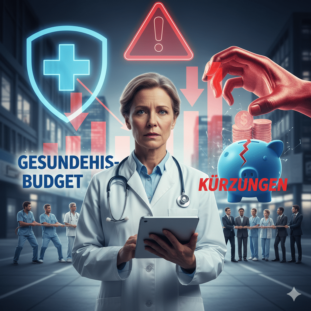 Streit um Gesundheitsbudget: Warum Ärzte vor drastischen Kürzungen bei den Krankenkassen warnen