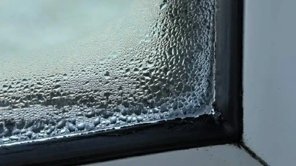 beschlagen Doppelglasfenster