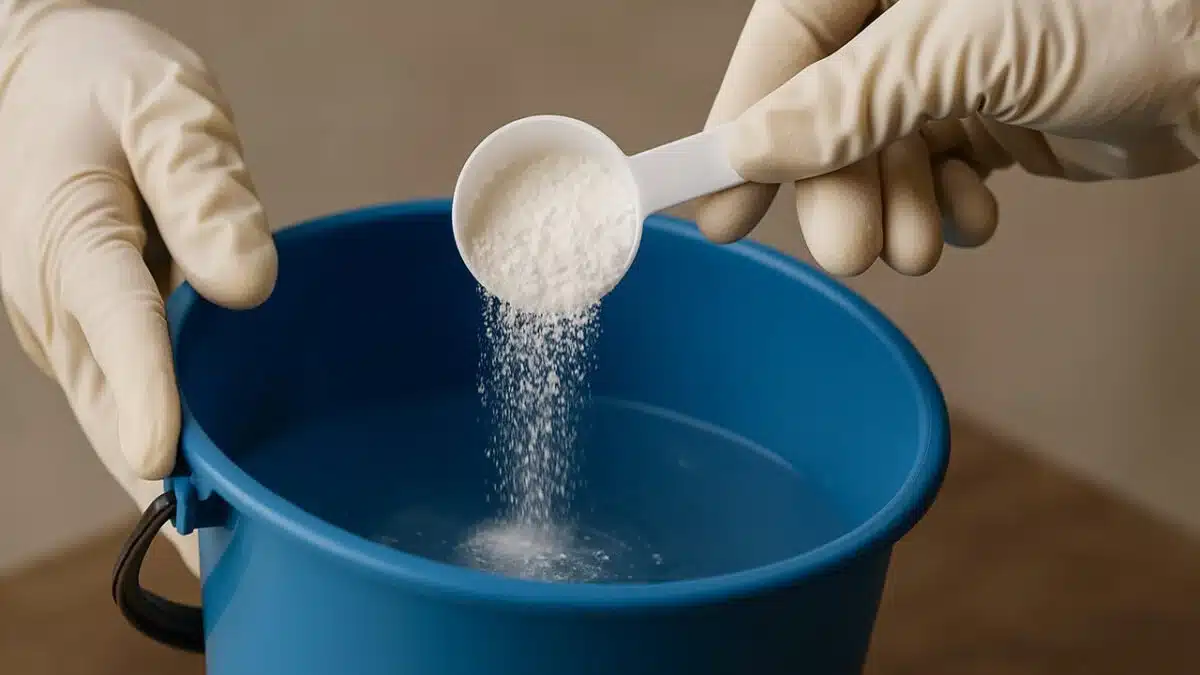 Wiederholtes Aufhellen von Obstbäumen im Winter. Fügen Sie es der Limette hinzu – der Schutz wird besser sein.