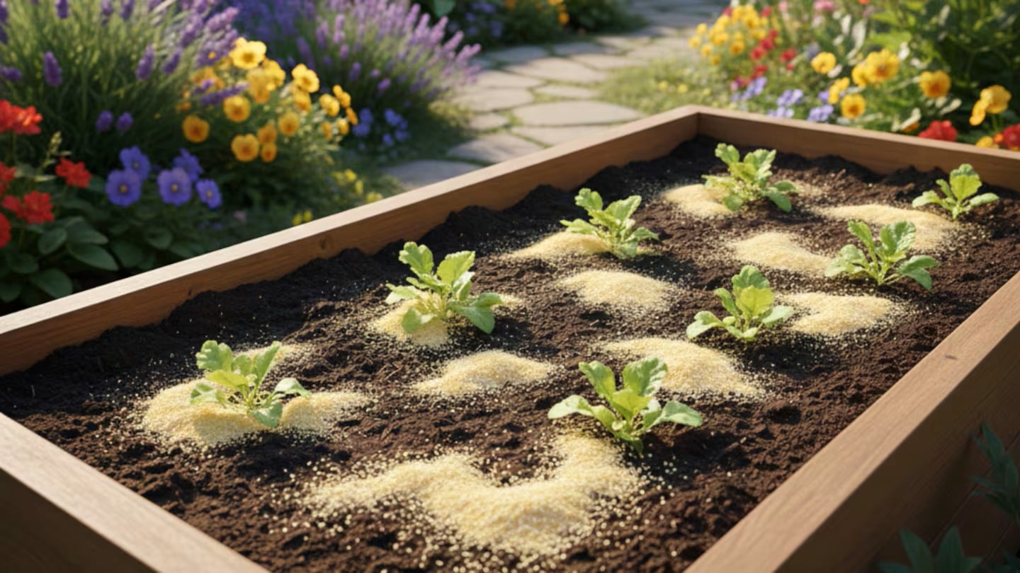 Polenta in Blumenbeete pflanzen: Wozu dient sie und warum wird sie empfohlen?